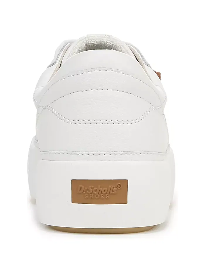 Женские платформенные кроссовки Young And Free на шнуровке Dr. Scholl's — изображение 3 из 5, белый