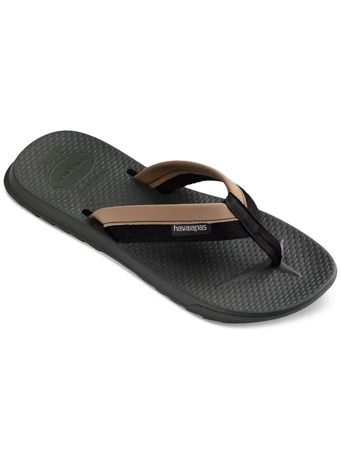 Мужские шлепанцы Track Plus Slip-On Havaianas — изображение 1 из 6, зеленый оливковый