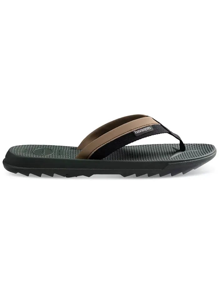Мужские шлепанцы Track Plus Slip-On Havaianas — изображение 3 из 6, зеленый оливковый