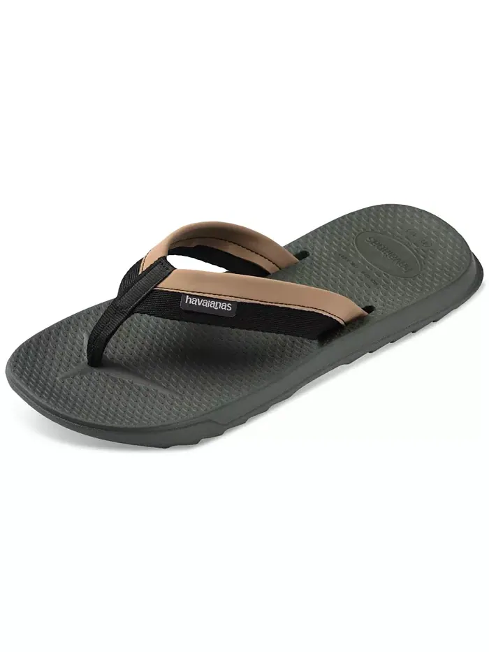 Мужские шлепанцы Track Plus Slip-On Havaianas — изображение 6 из 6, зеленый оливковый