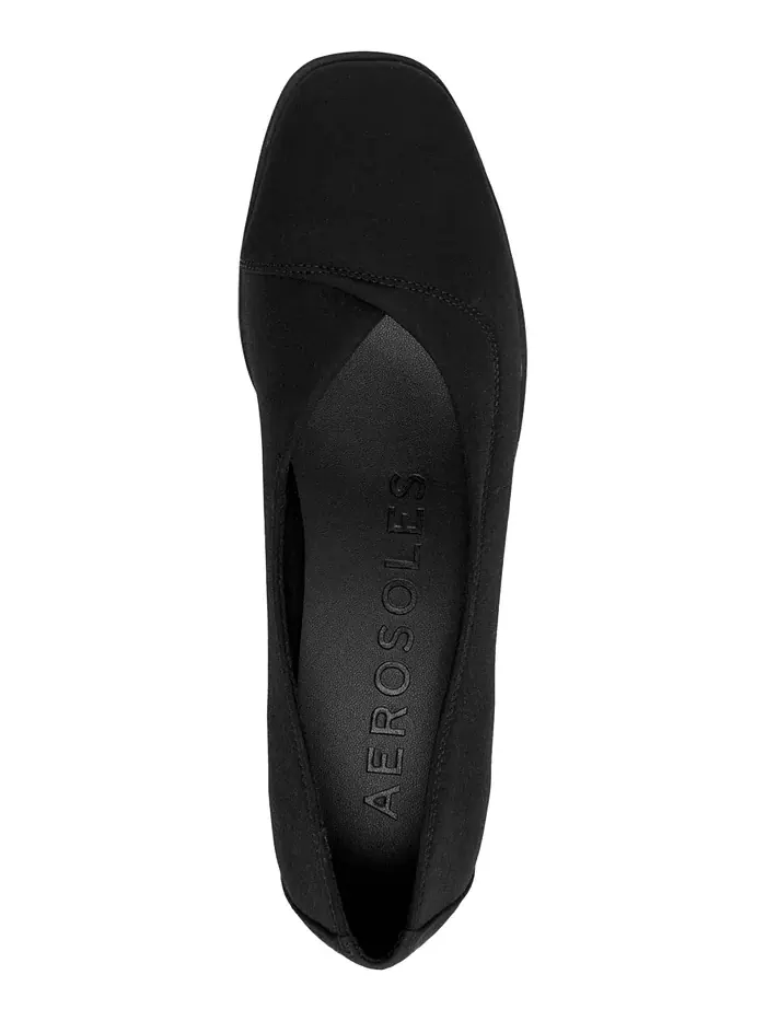 Женские туфли-лодочки Taka Wedge Aerosoles — изображение 4 из 6, черный