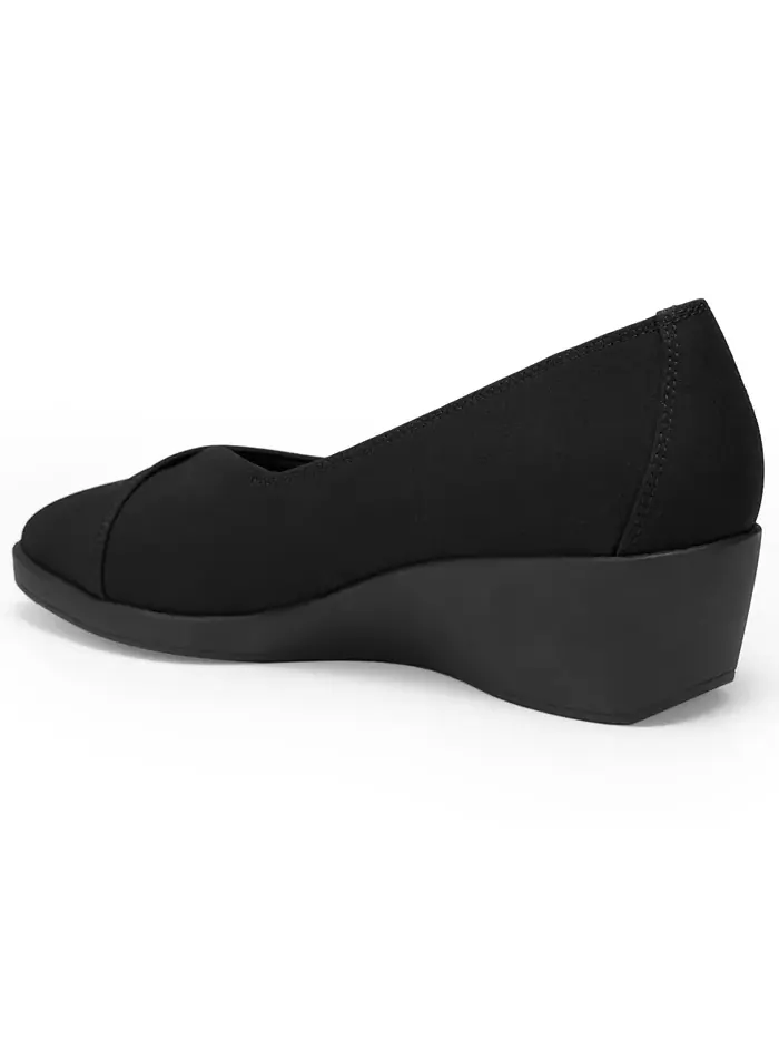 Женские туфли-лодочки Taka Wedge Aerosoles — изображение 6 из 6, черный