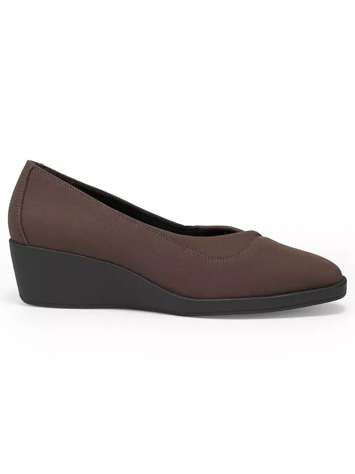 Женские туфли-лодочки Taka Wedge Aerosoles — изображение 2 из 6, коричневый