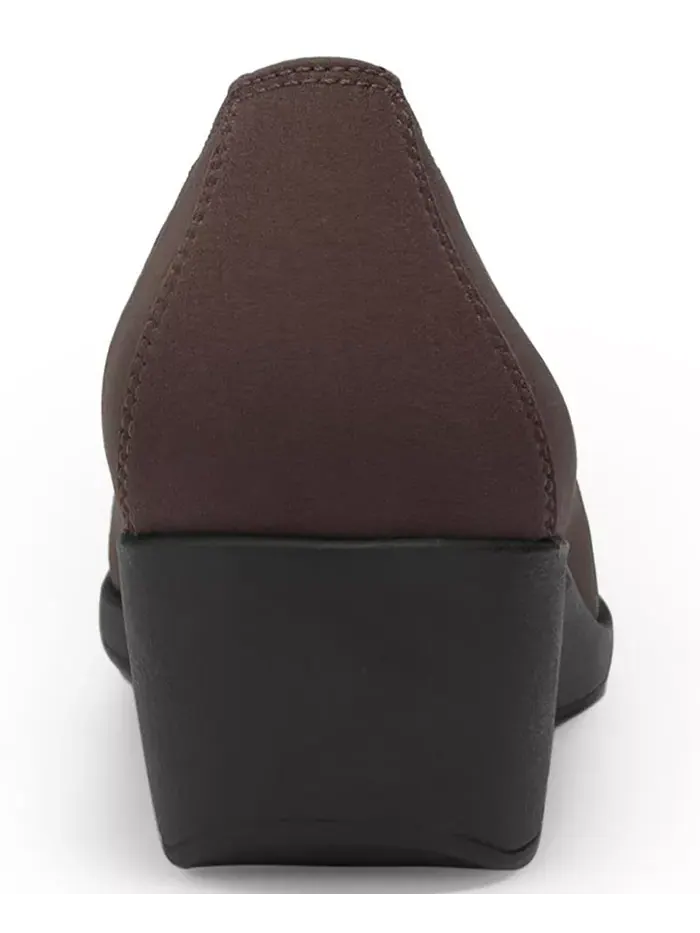 Женские туфли-лодочки Taka Wedge Aerosoles — изображение 3 из 6, коричневый