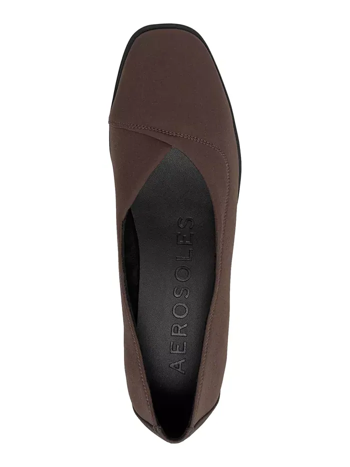 Женские туфли-лодочки Taka Wedge Aerosoles — изображение 4 из 6, коричневый