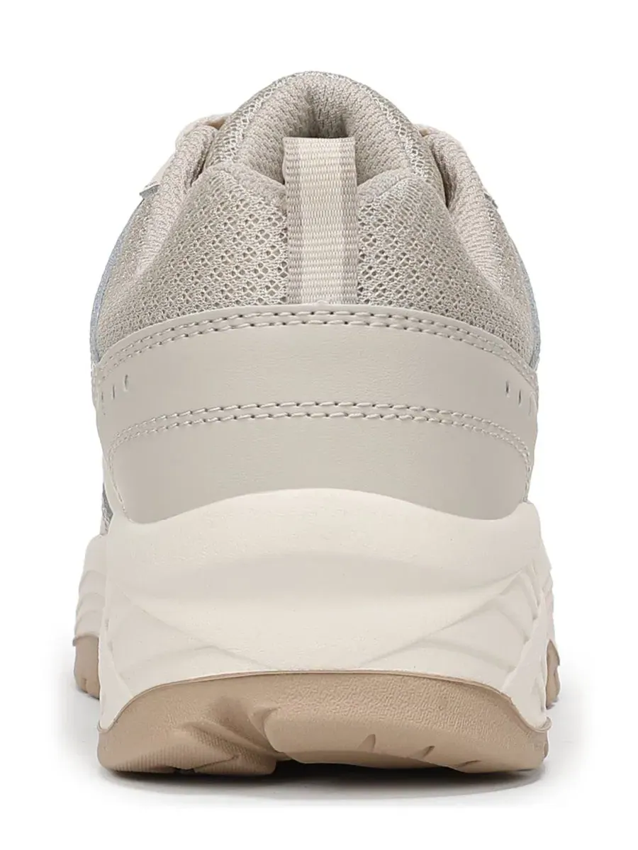 Кроссовки на платформе с круглым носком и шнуровкой Selena Dr. Scholl's, Whitecap Leather — изображение 3 из 5