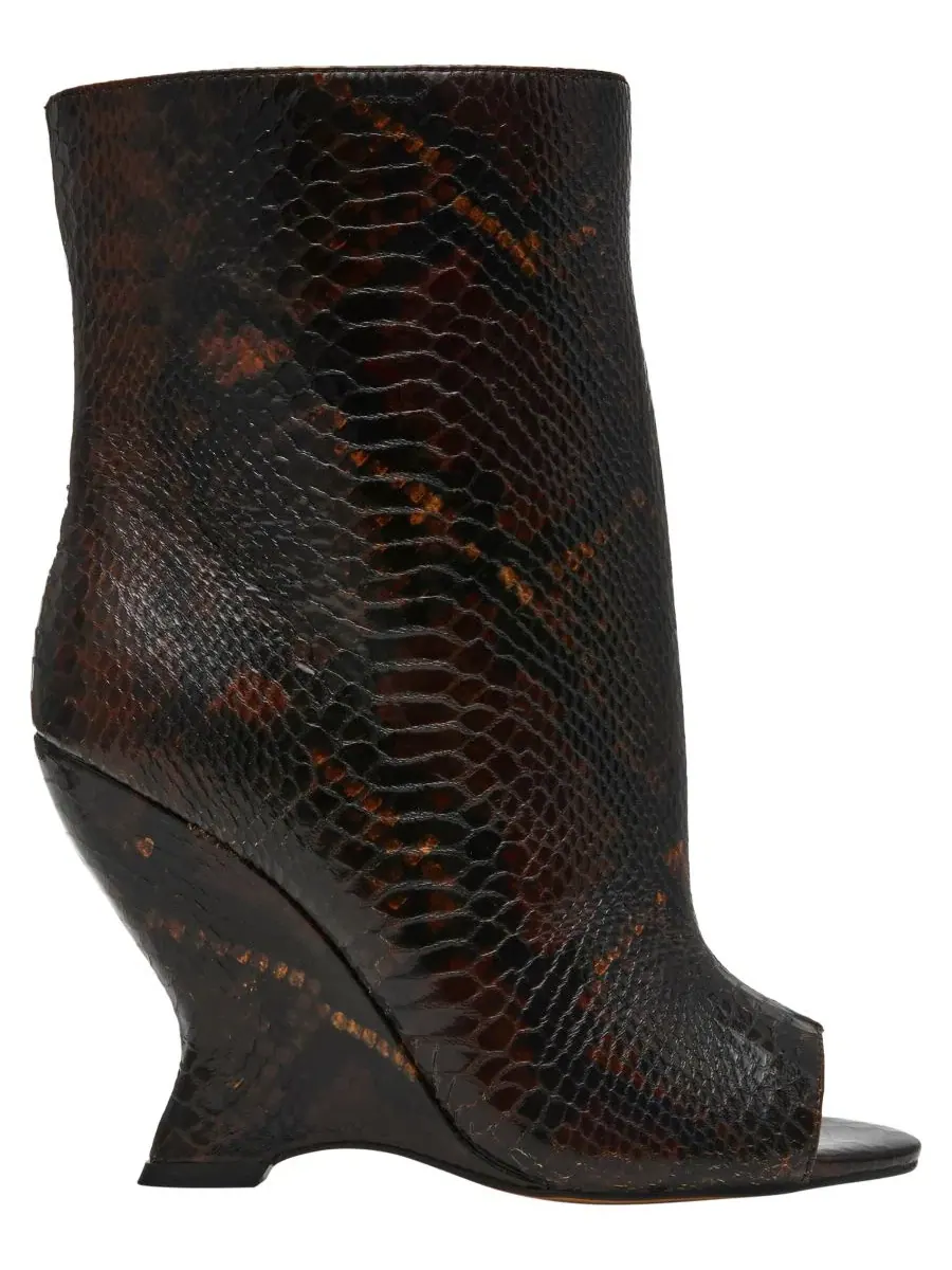 Ботильоны на танкетке с открытым мысом Rylix Sculpted Steve Madden — изображение 2 из 6, коричневый мульти