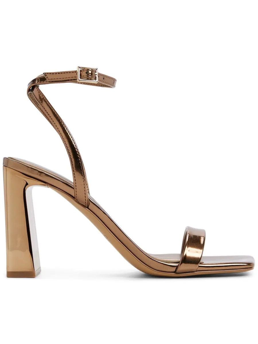Женские сандалии Azzira с квадратным носком ALDO — изображение 2 из 5, золотистый