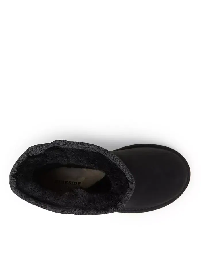 Женские ботинки Rosebery из натуральной овчины Dearfoams — изображение 6 из 7, черный