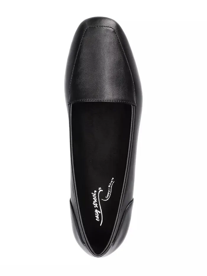 Женские балетки Thrill Square Toe Comfort Easy Street — изображение 4 из 7, черный