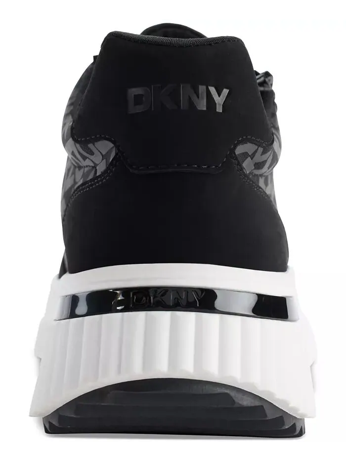 Женские кроссовки Lissa Logo Platform DKNY — изображение 7 из 9, конопляный