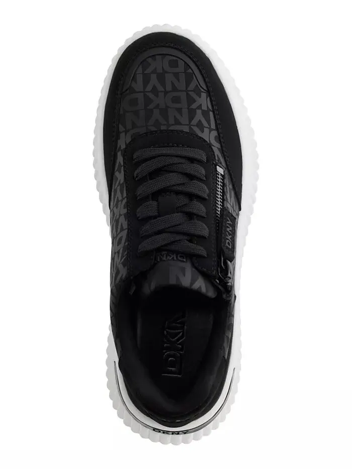 Женские кроссовки Lissa Logo Platform DKNY — изображение 8 из 9, конопляный