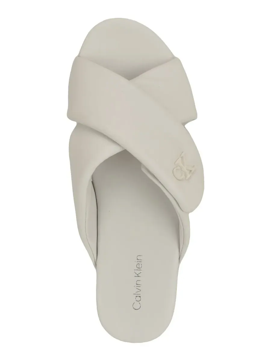 Шлепанцы женские Calvin Klein Renley — изображение 4 из 5, белый