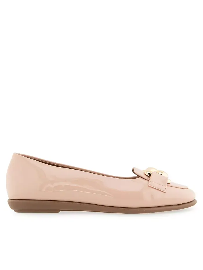 Женские балетки Bell Almond Toe Aerosoles — изображение 2 из 5, коричневый/бежевый