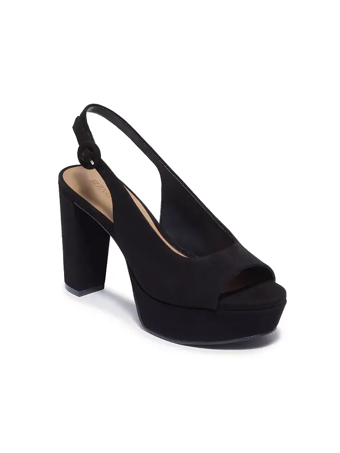 Туфли на платформе Bernardo Vega Heel Bernardo Footwear — изображение 4 из 4, черный