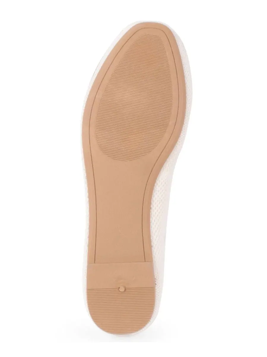 Женские слипоны с вязаным верхом Natalia Knit Slip-On Flats Tahari — изображение 5 из 6, прозрачный