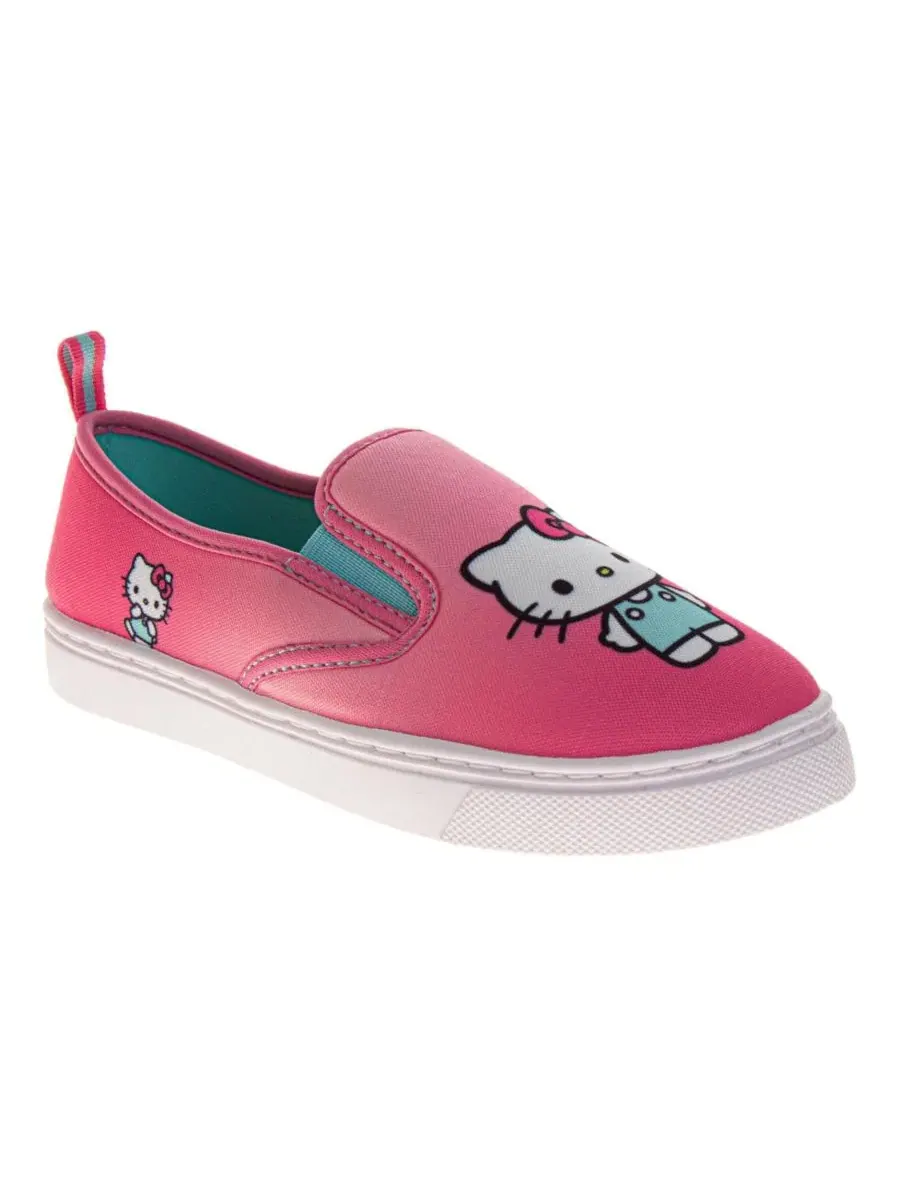 Кеды-слипоны с принтом Hello Kitty Hello Kitty — изображение 1 из 7, нет цвета
