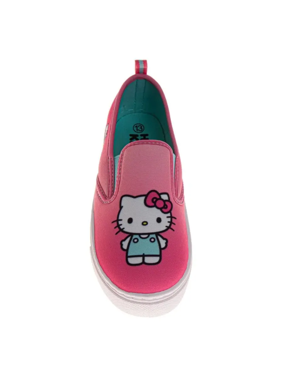 Кеды-слипоны с принтом Hello Kitty Hello Kitty — изображение 5 из 7, нет цвета