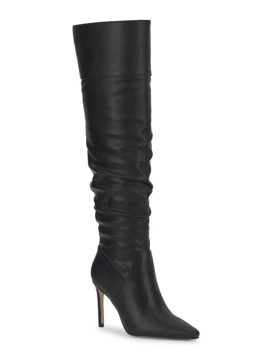 Ботинки Jessica Simpson Olyra Stiletto Over-the-Knee — изображение 1 из 5, черный