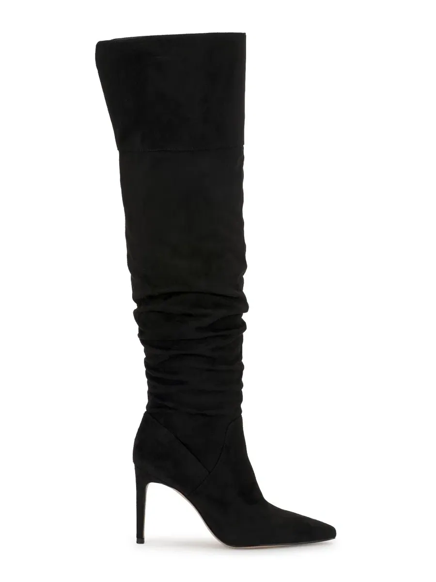 Ботинки-ботфорты Olyra Stiletto Over-the-Knee Jessica Simpson — изображение 2 из 5, черный