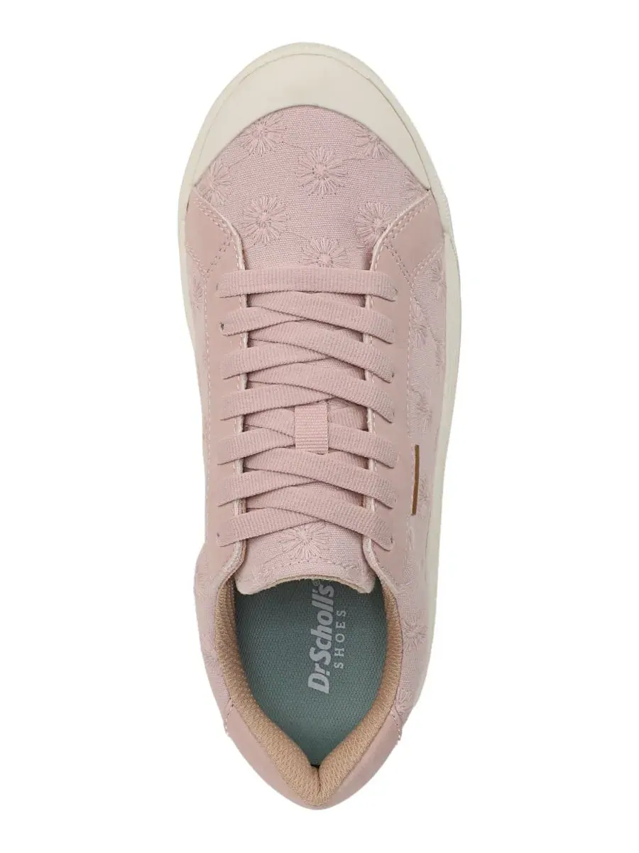 Кроссовки на платформе с принтом Time Off Lace Up Dr. Scholl's, Blush Print Fabric — изображение 4 из 5