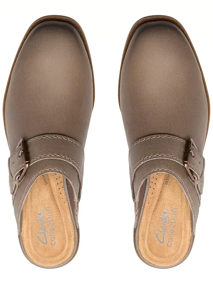 Мюли женские Clarks Danyelle Mist Slip-On — изображение 4 из 5, бежевый/бежевый
