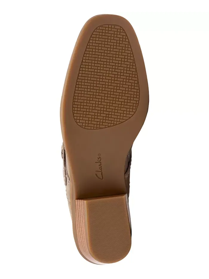 Мюли женские Clarks Danyelle Mist Slip-On — изображение 5 из 5, бежевый/бежевый