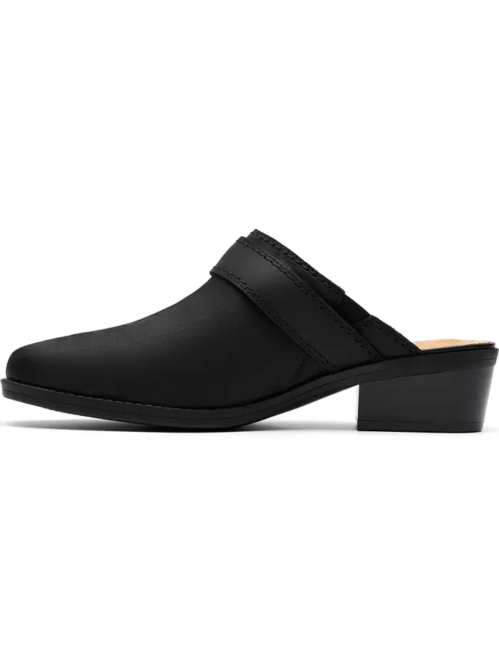 Мюли женские Clarks Danyelle Mist Slip-On — изображение 3 из 6, черный