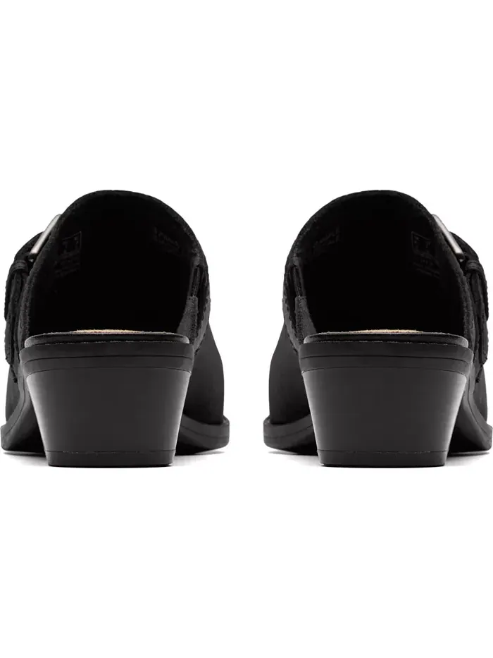 Мюли женские Clarks Danyelle Mist Slip-On — изображение 6 из 6, черный