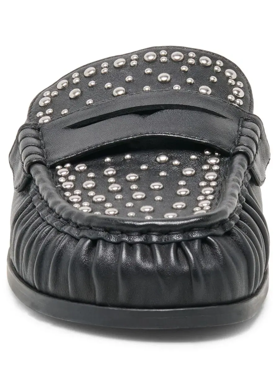 Женские мюли-лоферы с отделкой шипами и пряжкой Jordero Stud Buckle Dolce Vita — изображение 7 из 7, черный