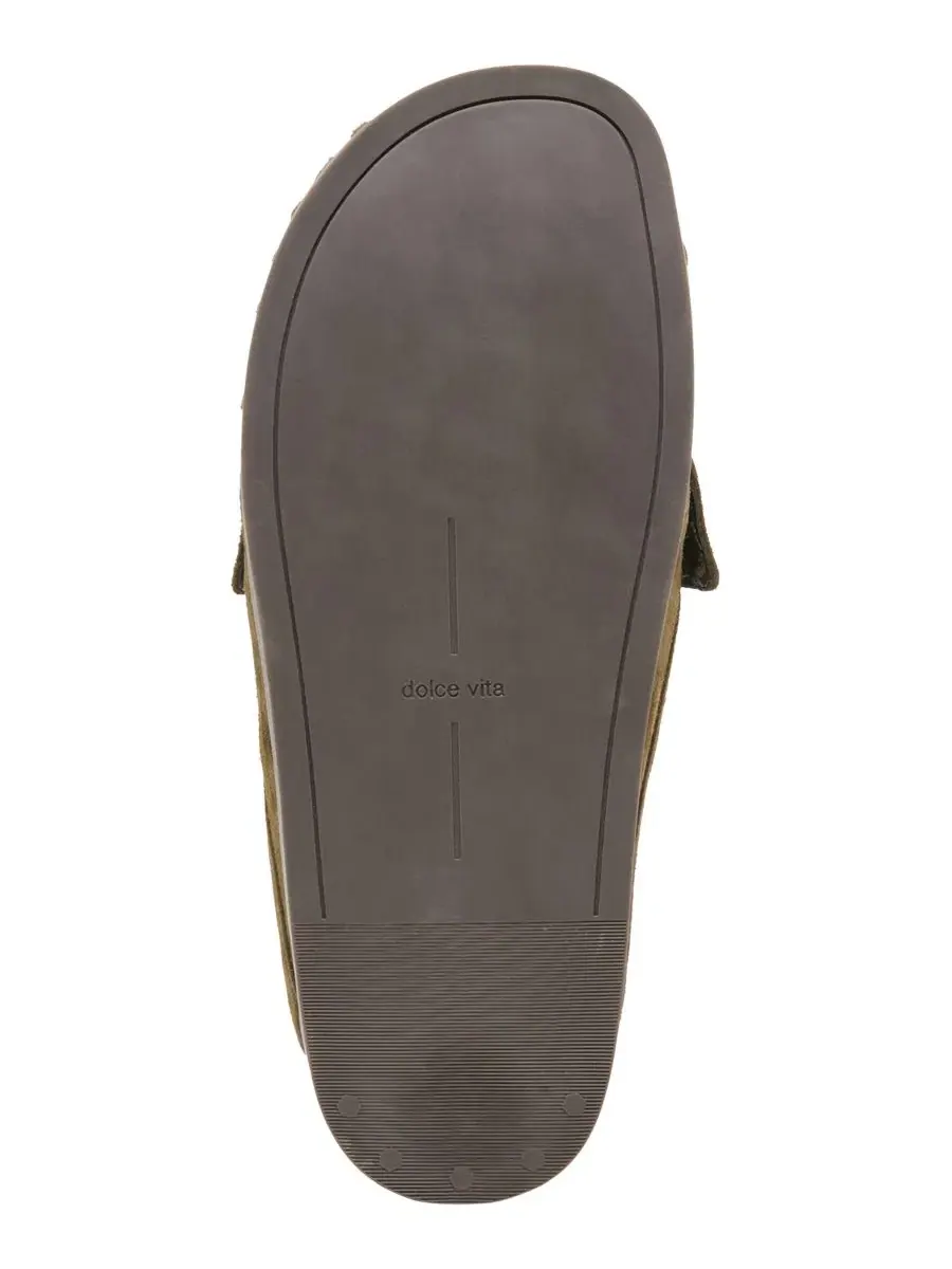 Мюли-лоферы с пряжкой Jordero Stud Dolce Vita, Moss Suede — изображение 5 из 7