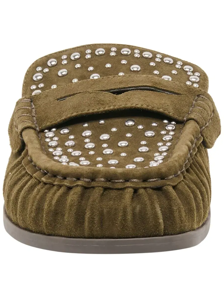 Мюли-лоферы с пряжкой Jordero Stud Dolce Vita, Moss Suede — изображение 7 из 7