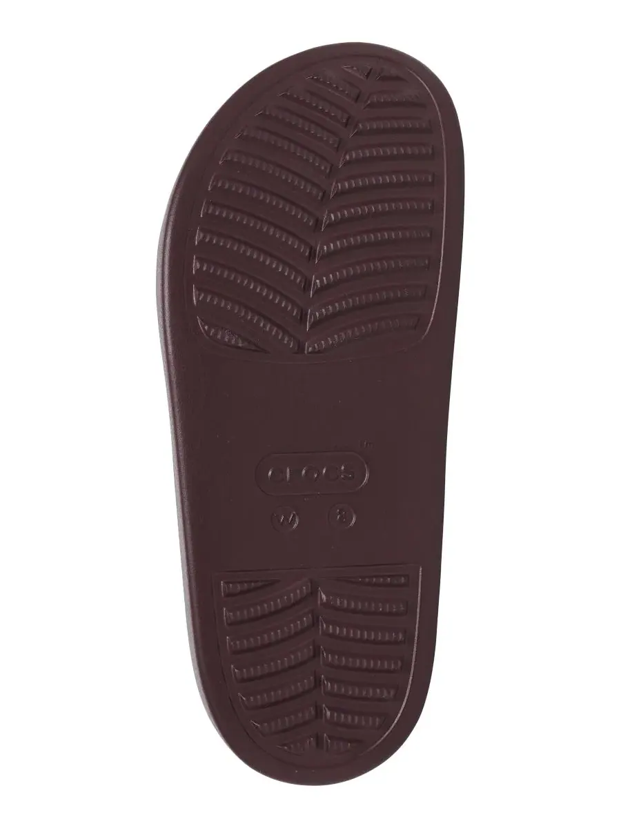 Платформенные клоги Dylan на каблуке 5,5 см Crocs — изображение 6 из 6, сепия