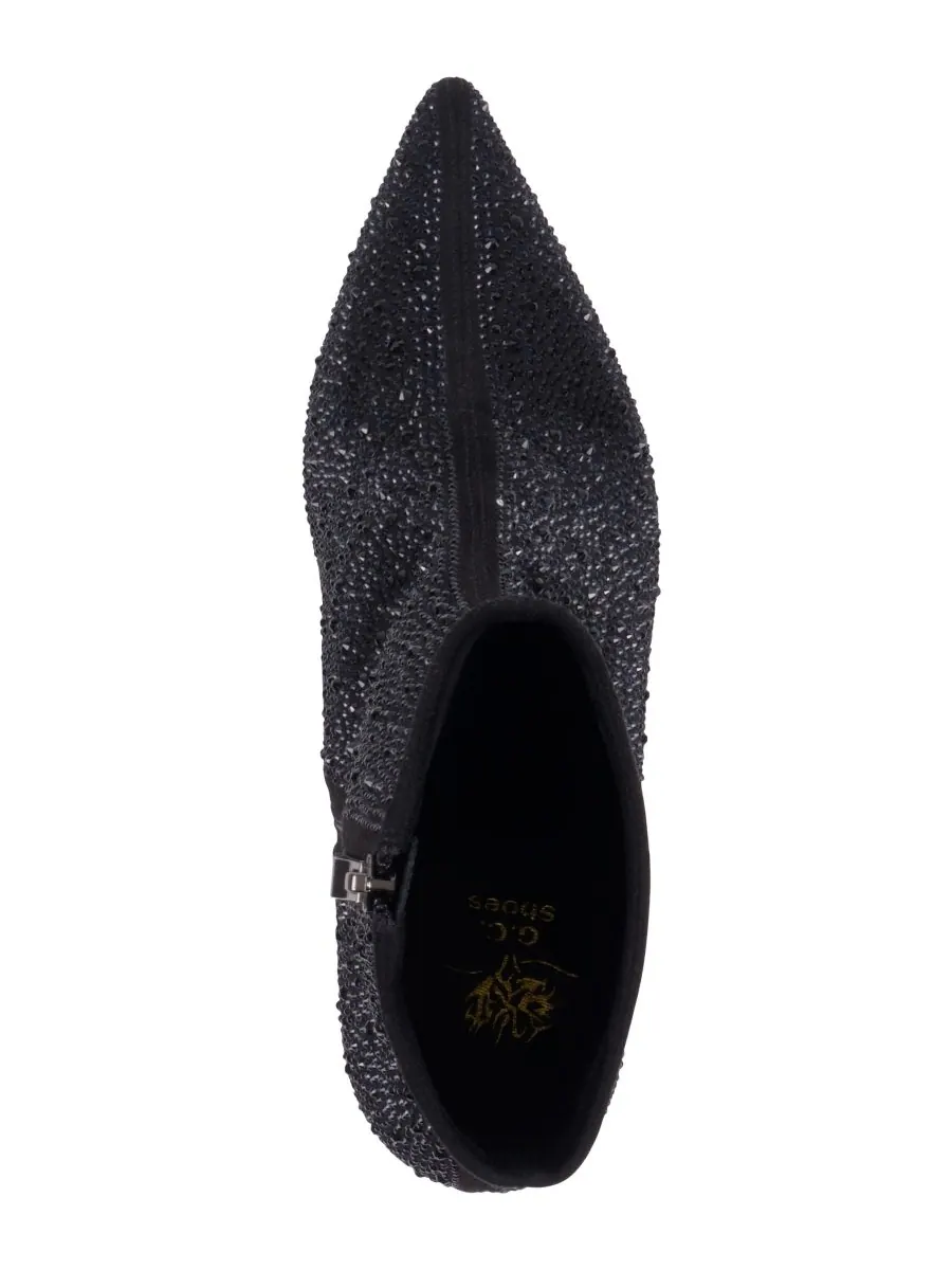 Женские ботильоны Tina с острым носком GC Shoes — изображение 4 из 5, черный