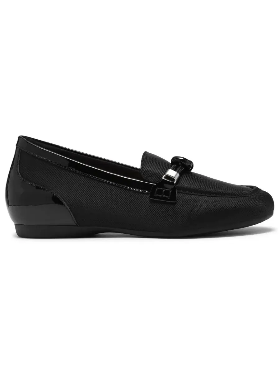 Женские лоферы Cathrynn Jazz Slip-On Clarks — изображение 2 из 6, черный