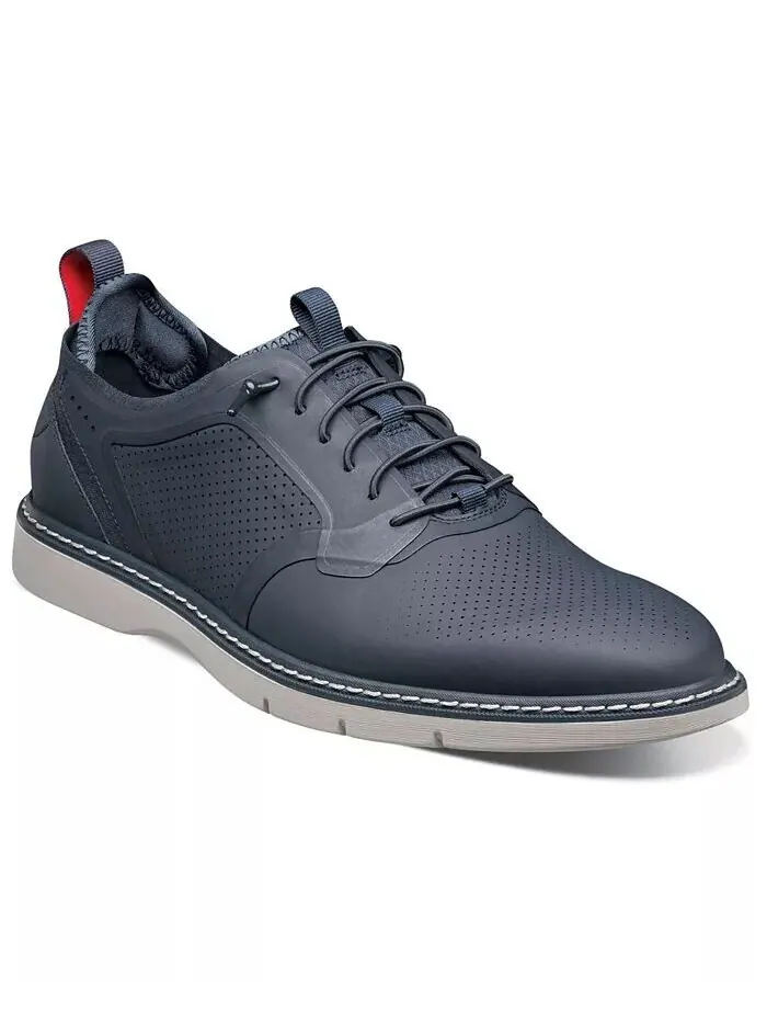 Мужские туфли Synchro Plain Toe с эластичными шнурками Stacy Adams