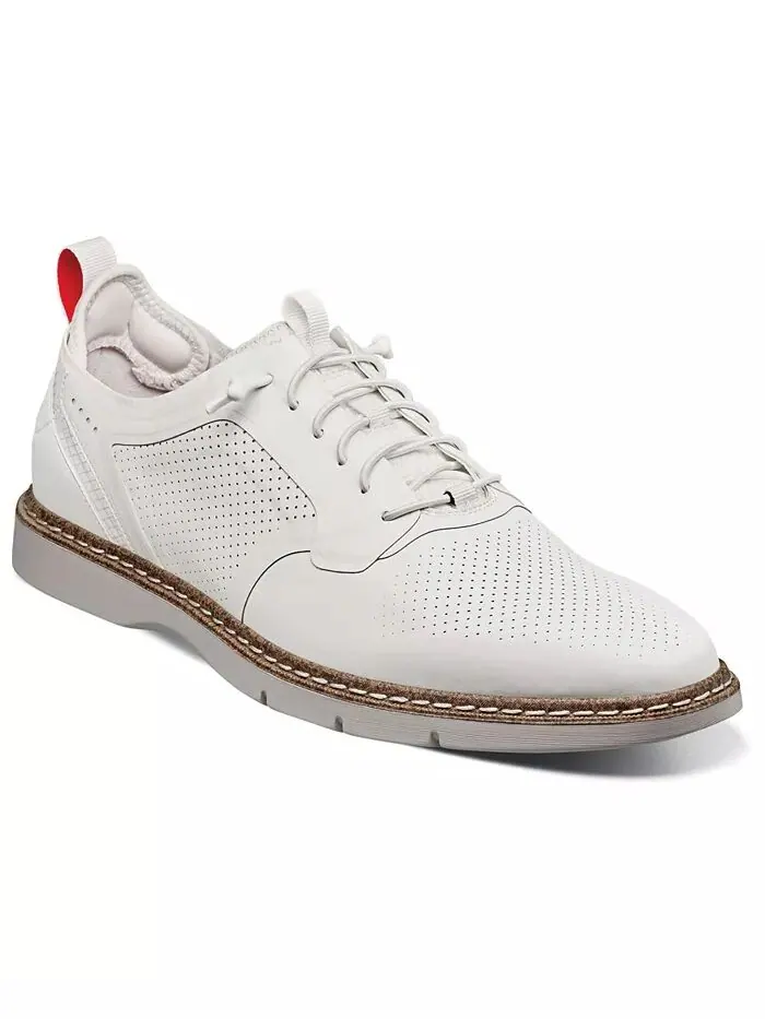 Мужские туфли Synchro Plain Toe с эластичными шнурками Stacy Adams