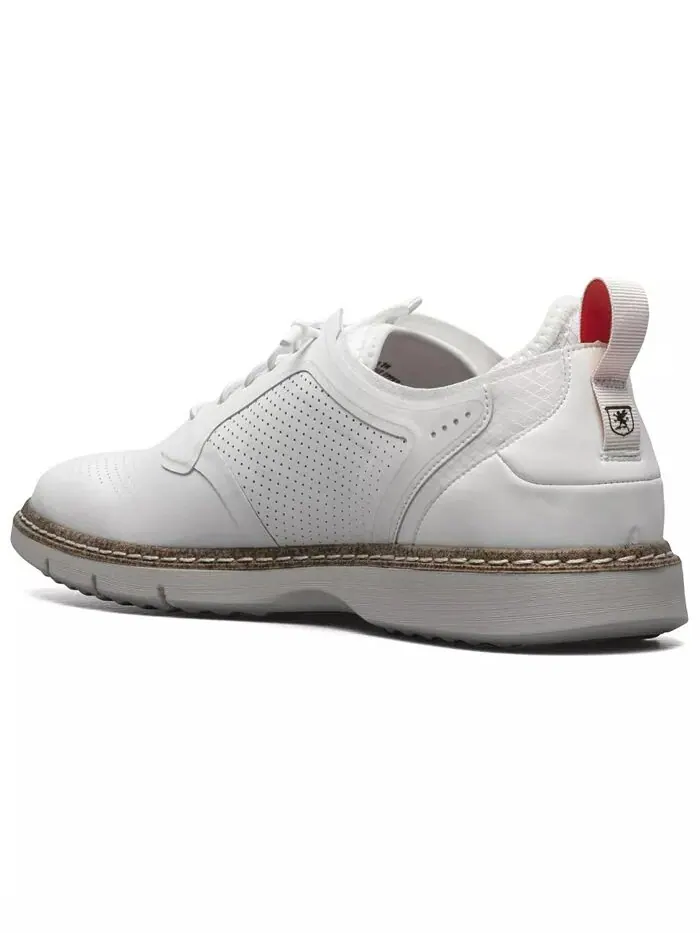 Мужские туфли Synchro Plain Toe с эластичными шнурками Stacy Adams — изображение 8 из 8, белый
