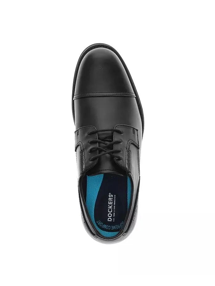 Мужские туфли Echo Lace Up Dockers — изображение 4 из 10, черный