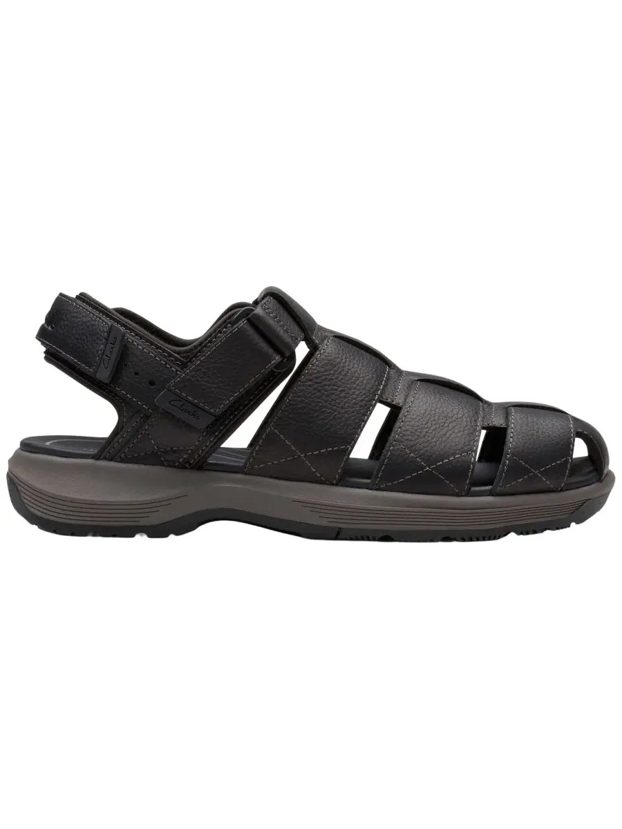 Сандалии-рыбак мужские Guideview Cove Fisherman Clarks — изображение 2 из 6, черный