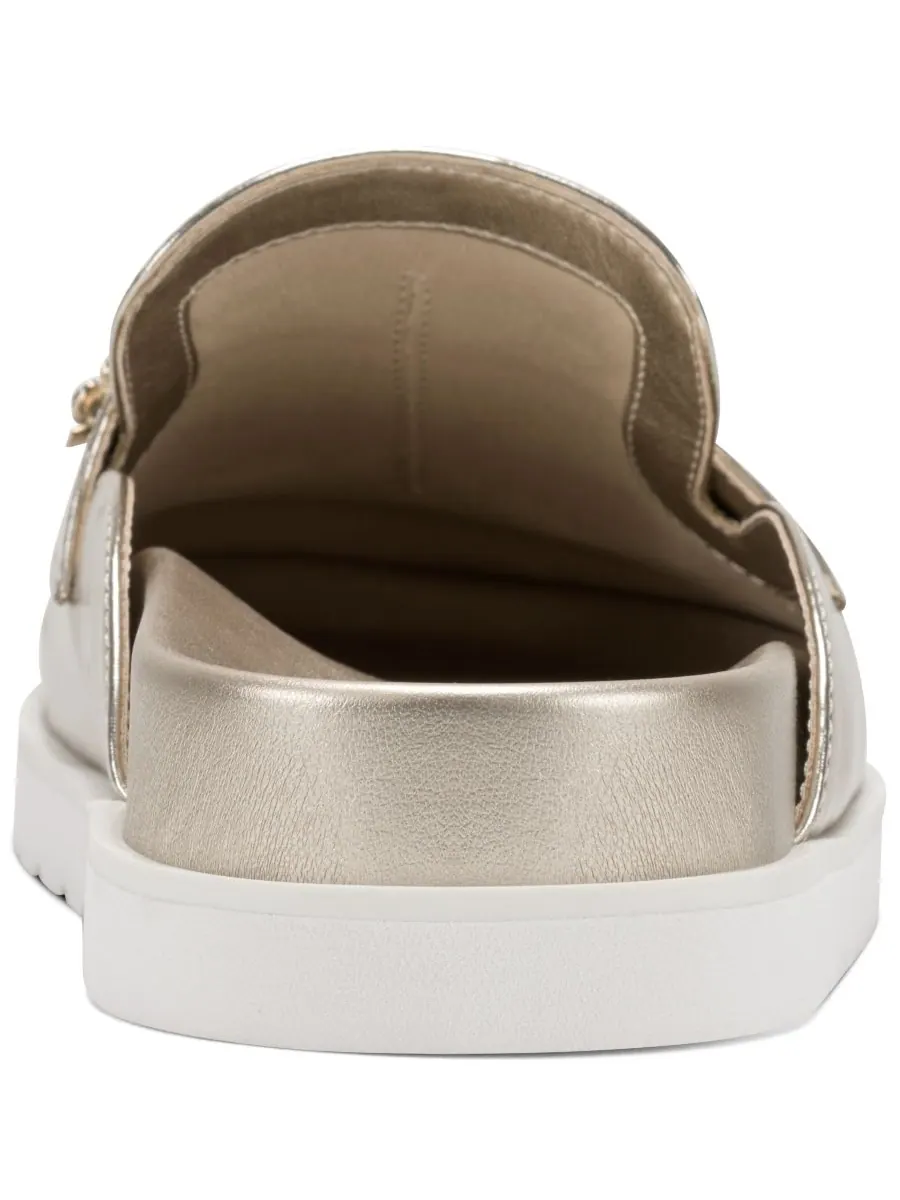 Женские мюли Islay Macaron Flat Mules KARL LAGERFELD PARIS — изображение 3 из 5, золотистый