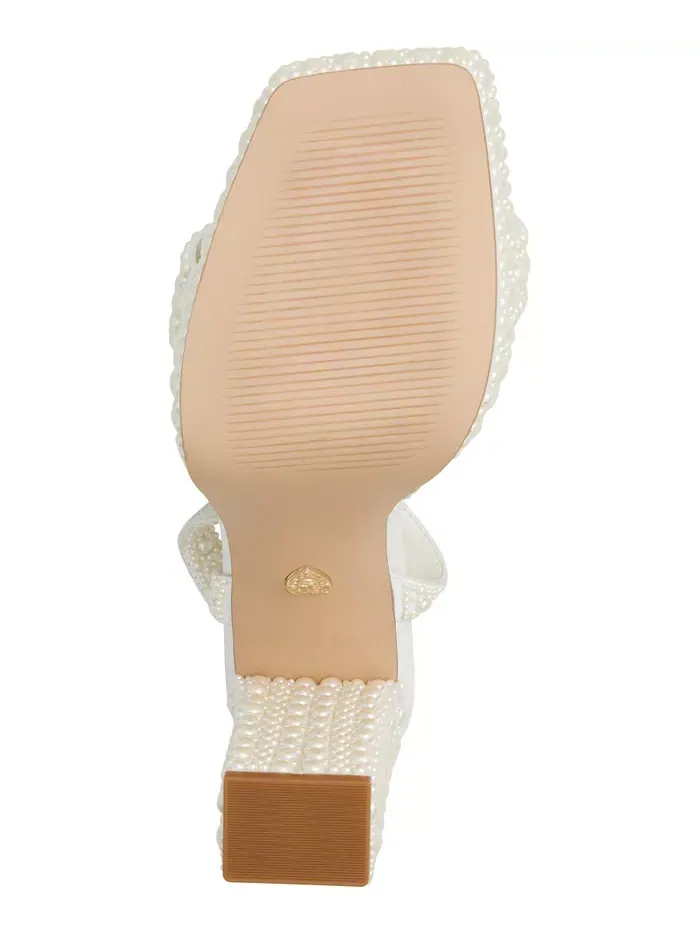 Женские сандалии на платформе Lulu Pearl из двух частей ALDO — изображение 5 из 5, белый