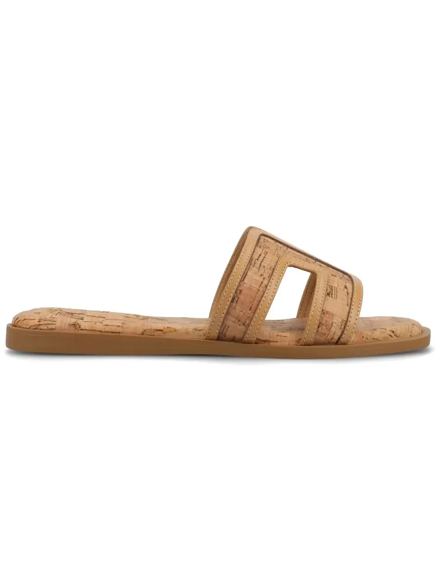 Женские сандалии-шлепанцы Primah H Band Slide Flat Journee Collection — изображение 2 из 5, корочка
