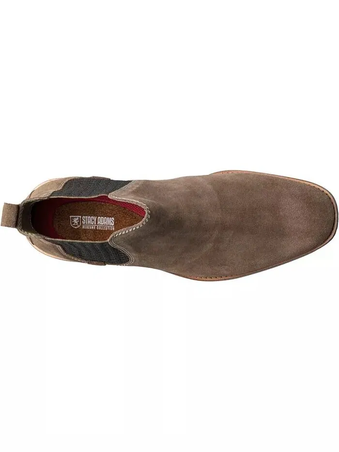 Мужские ботинки челси Gabriel Plain Toe Stacy Adams — изображение 6 из 14, грибной