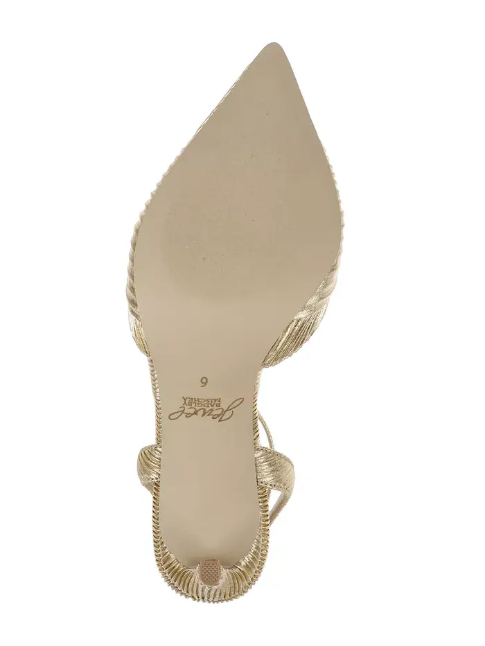 Женские туфли-лодочки Enid Jewel Badgley Mischka — изображение 5 из 5, золото