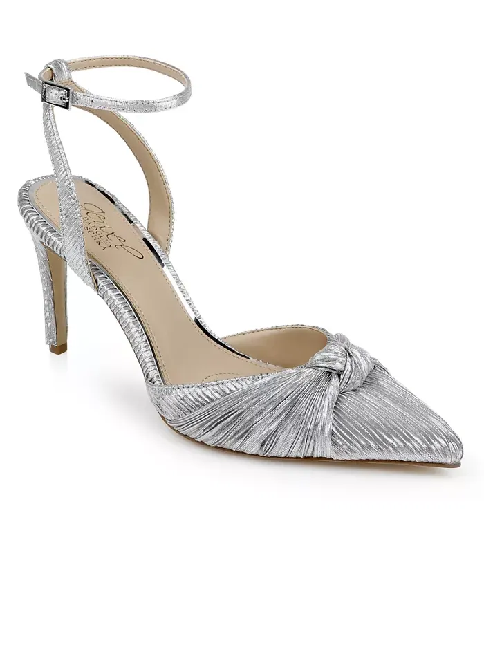 Женские туфли-лодочки Enid Jewel Badgley Mischka — изображение 1 из 5, серебряный