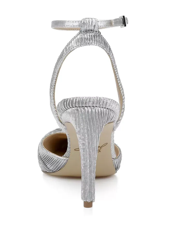 Женские туфли-лодочки Enid Jewel Badgley Mischka — изображение 3 из 5, серебряный
