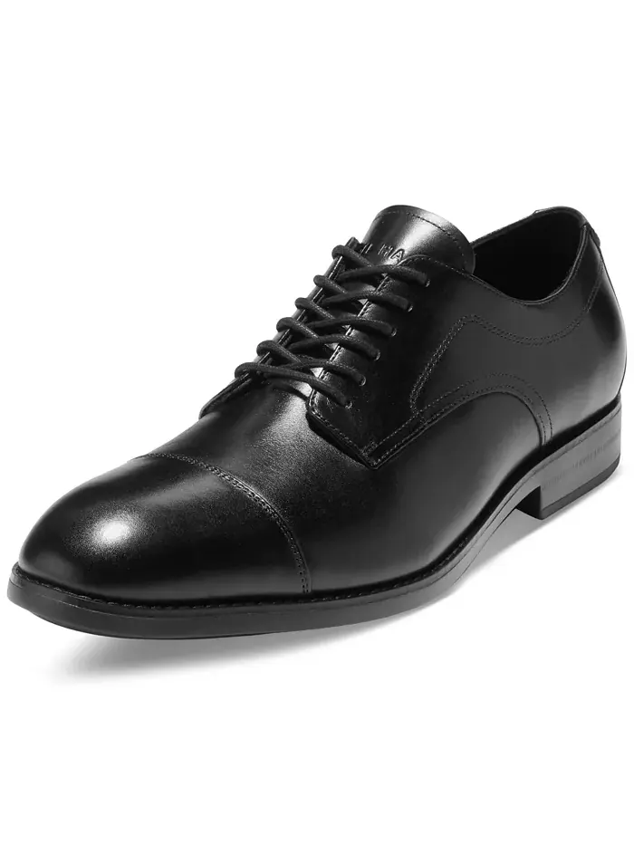 Мужские оксфорды Harmon Grand Cap Toe Cole Haan — изображение 7 из 9, черный