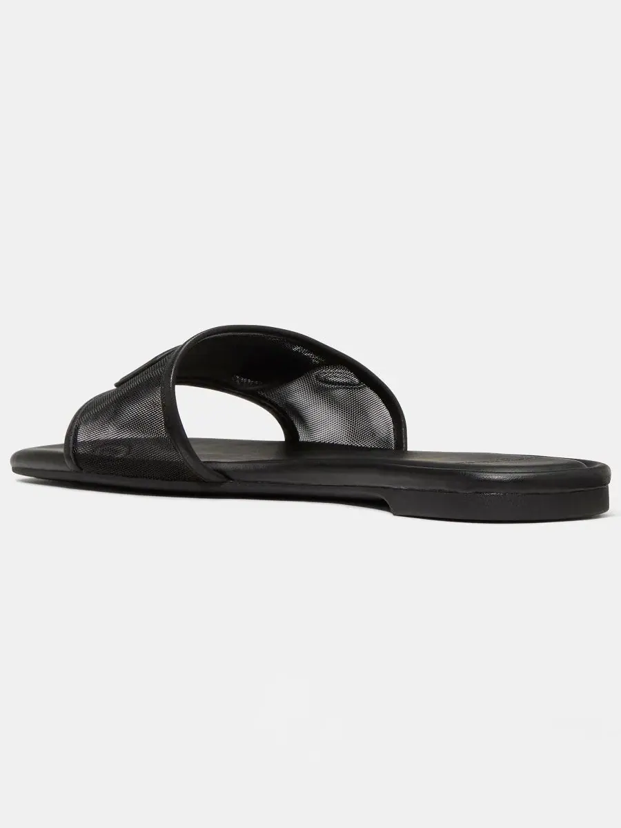 Женские сандалии-шлепанцы Breezy Slide без шнурков kate spade new york — изображение 3 из 5, черный