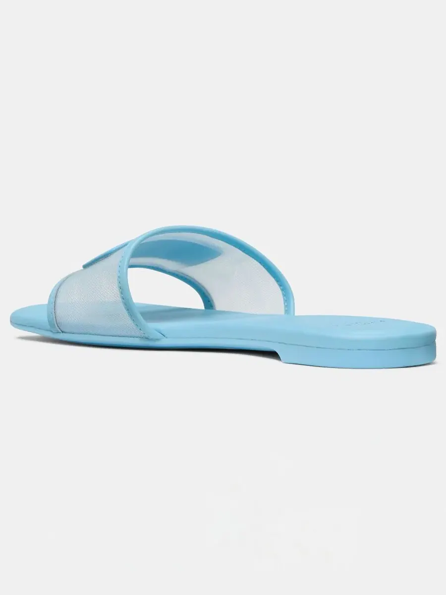 Женские сандалии-шлепанцы Breezy Slide без шнурков kate spade new york — изображение 3 из 5, аквамариновый